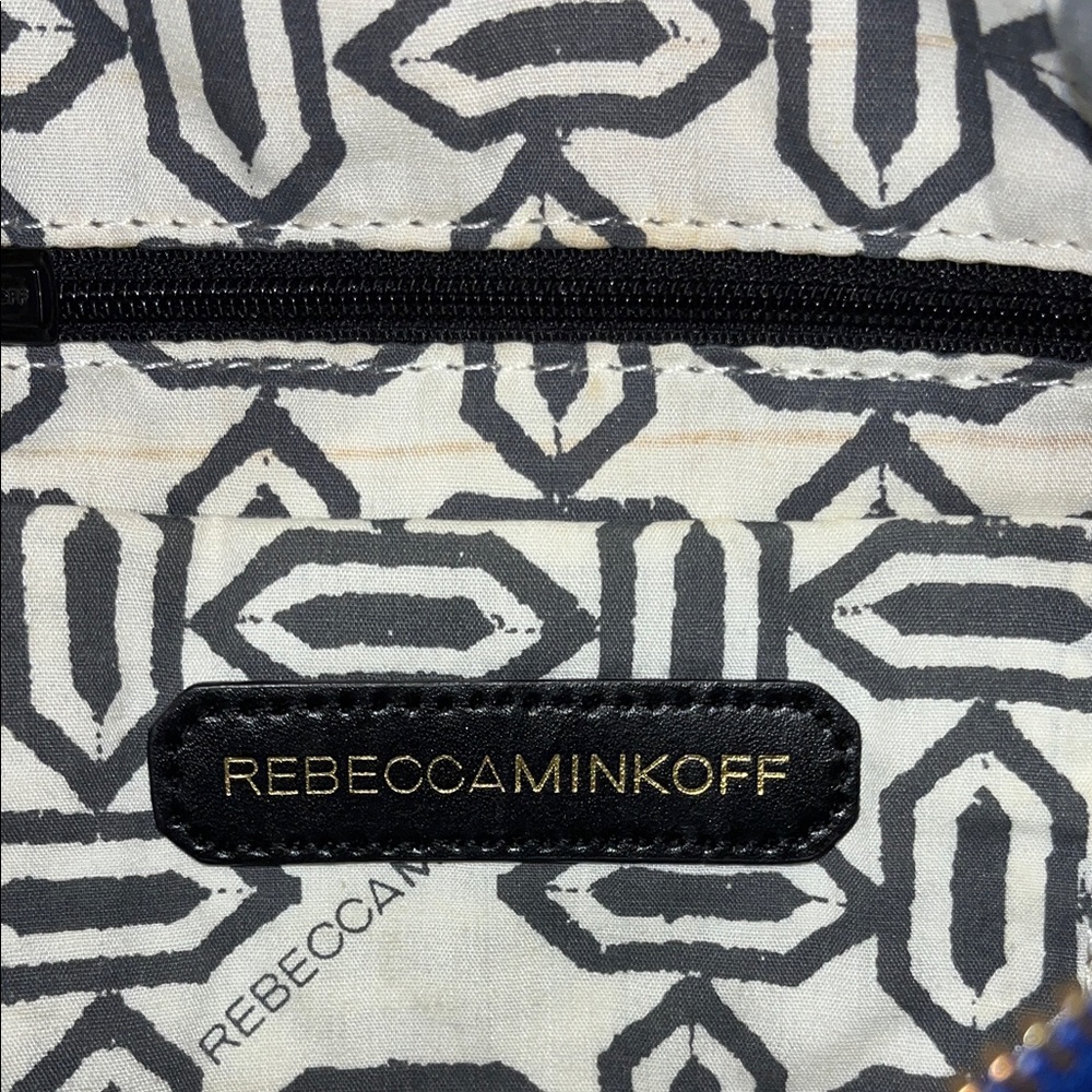 Rebecca Minkoff Julian mini Royal Blue Leather Backpack - Picture 10 of 16